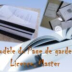 Page de garde